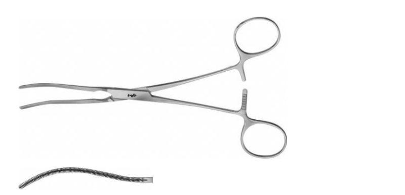 КУЛІ ПАТЕНТ-ДУКТУС ЗАТИСКАЧ ВИГНУТ. 63/180MM